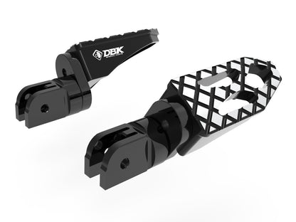 DBK Adjustable Pilot Footpegs Kit Ducati Diavel 2011-2024