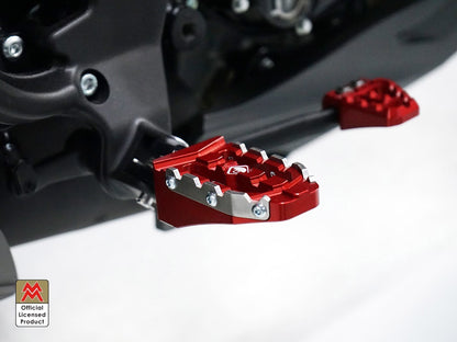 DBK Pilot Footpegs Kit Off-Road Moto Morini X Cape 650 2021-2025