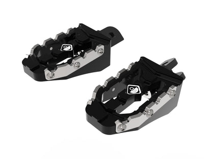 DBK Rider Footpeg Kit Enduro Moto Guzzi Stelvio 2024-2025