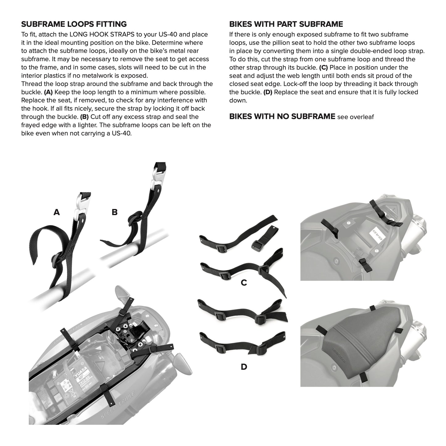 Kriega US-40 Rackpack Motorcycle Drypack