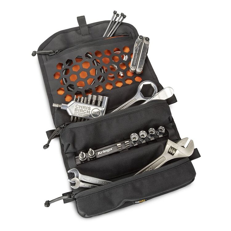 Kriega Chris Birch OS Tool Roll Motorcycle Tool Kit
