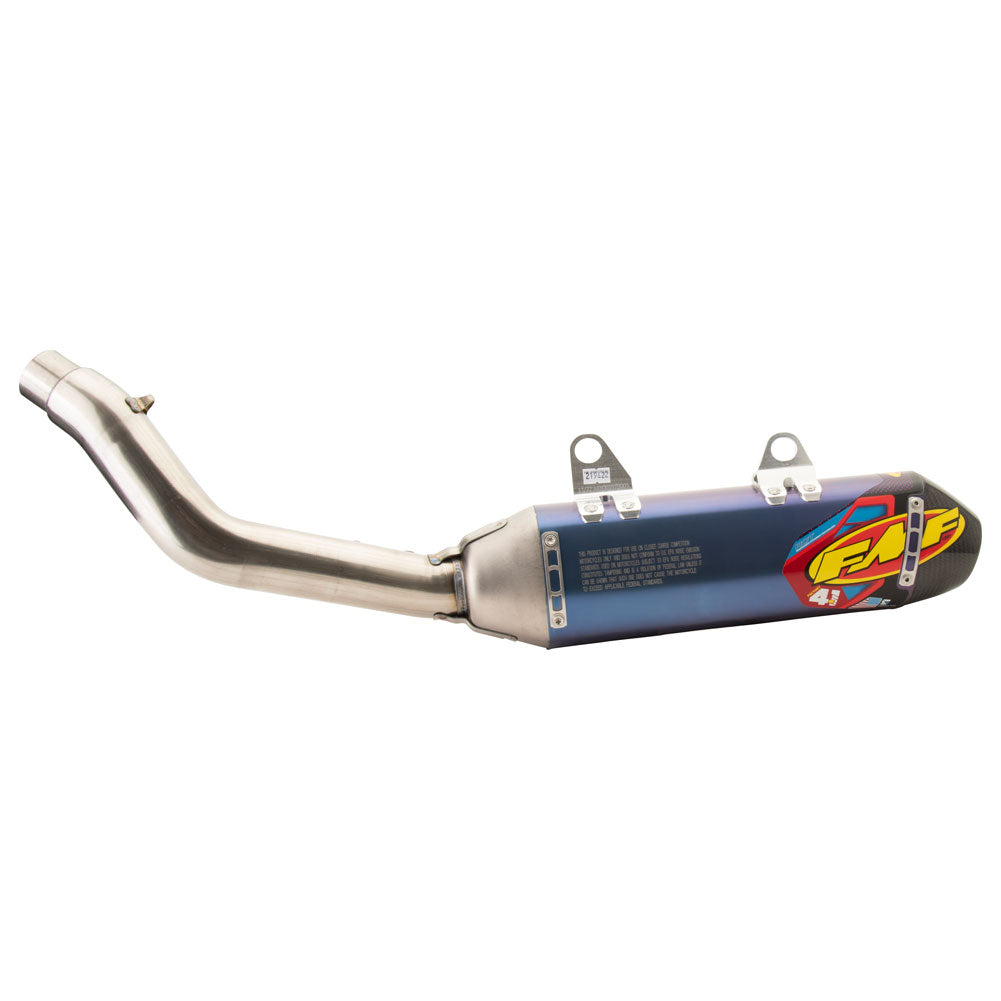 FMF Factory 4.1 RCT Titanium Silencer Carbon Cap Husqvarna FC350/450 2023-2025, FX450 2023-2024 - Adventure Parts