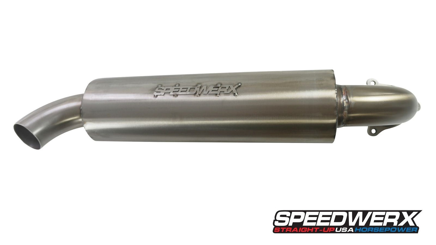 Speedwerx Exhaust L2 Series Stainless Steel Bolt-On Polaris RZR XP Turbo 2016-2021