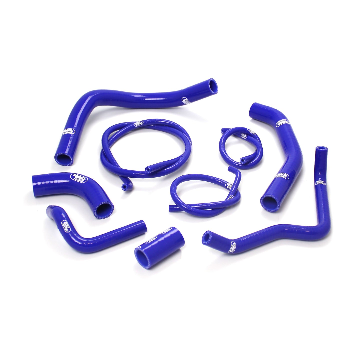 Samco Radiator Hose 9 Piece Kit Kawasaki Z 1000 ZRT00D 2010-2014 - Adventure Parts