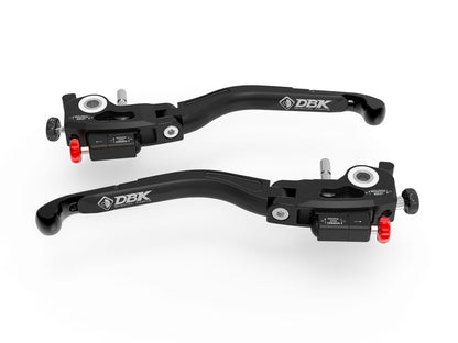 DBK Levers Adjustment EVO Brake+Clutch Moto Guzzi V100 Mandello 2022-2025