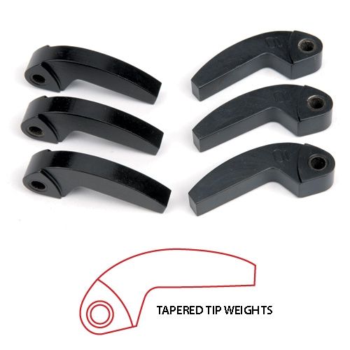 Speedwerx Hypershift Tapered Tip Machined Weights Set of 3 Arctic Cat 6 and 9 Post