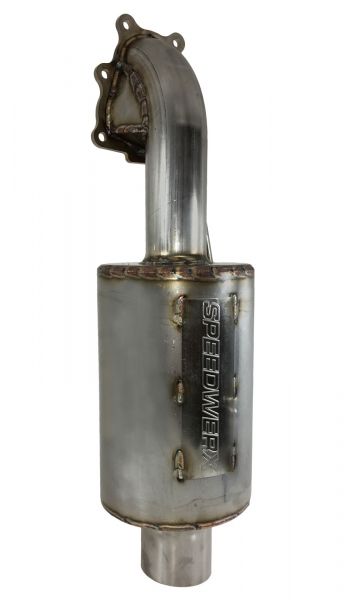 Speedwerx L2 Series Lightweight Stainless Steel Muffler-Stage 2 Yamaha Sidewinder 2017-2025