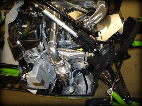 Speedwerx L2 Competition Series Lightweight Muffler Ceramic Coated Yamaha Mountain Max 800 2018-2024
