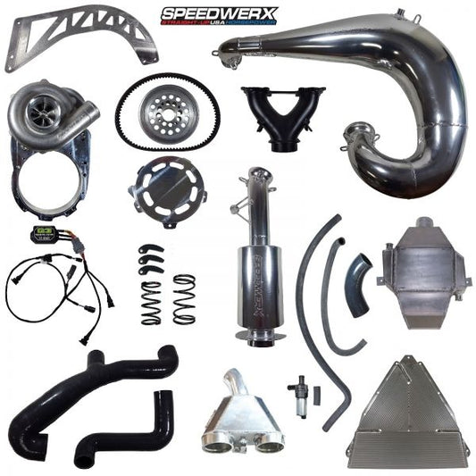 Speedwerx ProCharger Supercharger Kit With Intercooler Yamaha Mountain Max 800 2020-2021
