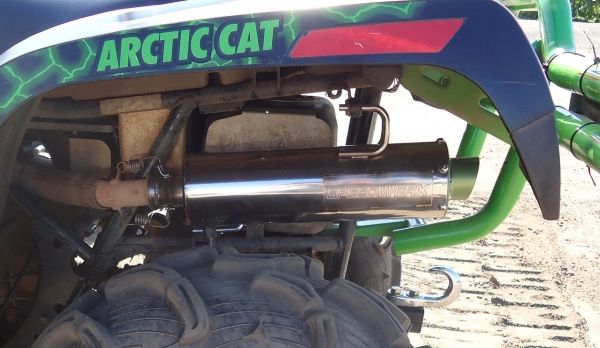 Speedwerx Exhaust L2 Series Stainless Steel Slip-On Arctic Cat ATV 2008-2022