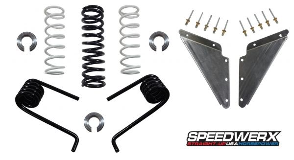 Speedwerx Teen Adult Suspension Spring & Running Board Support Kit Yamaha SnoScoot 2018-2025