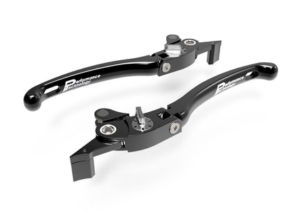 Performance Technology Levers ECO GP1 Adjustable Brake+Clutch Yamaha TMAX 2008-2022 - Adventure Parts