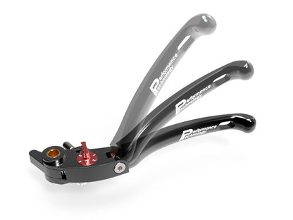 Performance Technology Levers ECO GP1 Adjustable Brake+Clutch Yamaha TMAX 2008-2022 - Adventure Parts