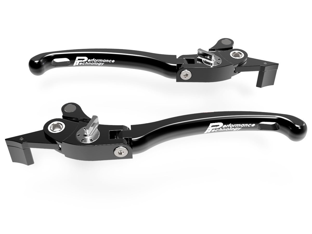 Performance Technology Levers ECO GP1 Adjustable Brake+Clutch Yamaha TMAX 2008-2022 - Adventure Parts
