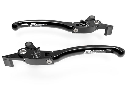 Performance Technology Levers ECO GP1 Adjustable Brake+Clutch Yamaha TMAX 2008-2022 - Adventure Parts