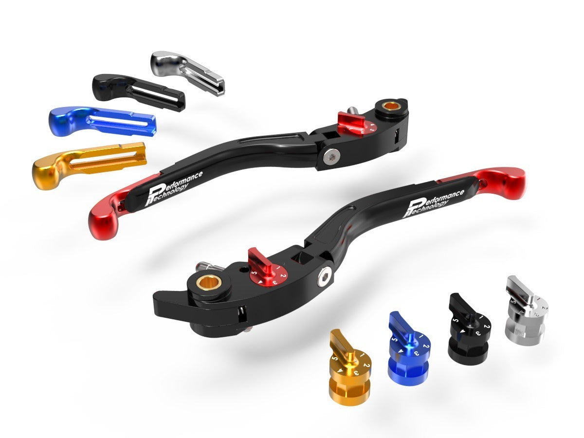 Performance Technology Adjustable Levers Brake/Clutch ECO GP2 Ducati Monster 2006-2021