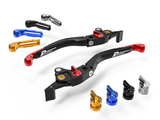 Performance Technology Levers ECO GP2 Adjustable Brake+Clutch Yamaha T-MAX 2008-2022