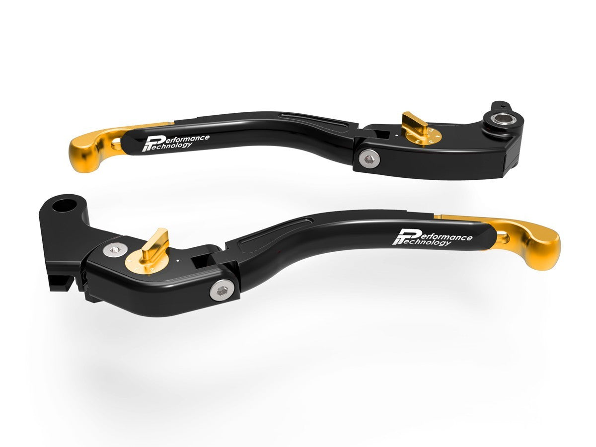 Performance Technology Levers ECO GP2 Adjustable Brake+Clutch Yamaha YZF-R1 2015-2022