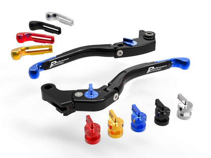 Performance Technology Levers ECO GP2 Adjustable Brake+Clutch Yamaha YZF-R1 2015-2022