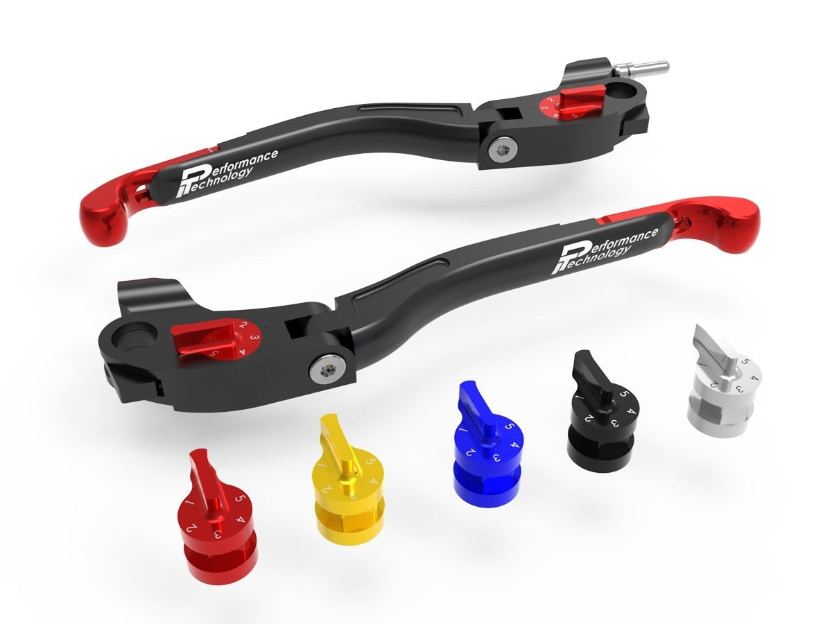 Performance Technology Adjustable Levers EVO GP2 Brake+Clutch Ducati Scrambler 1100 2020-2021 - Adventure Parts