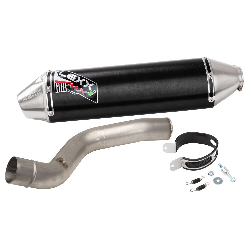 Lexx MXe Slip-On Silencer w/ Mid Pipe Honda XR650L -2009, -2024