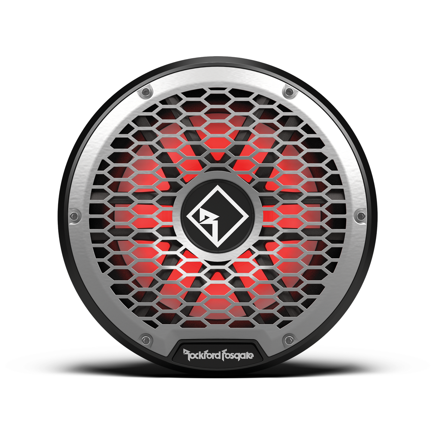 Rockford Fosgate M2 10" DVC 2Ω Color Optix™ Infinite Baffle Marine Subwoofer: Black Gen-2
