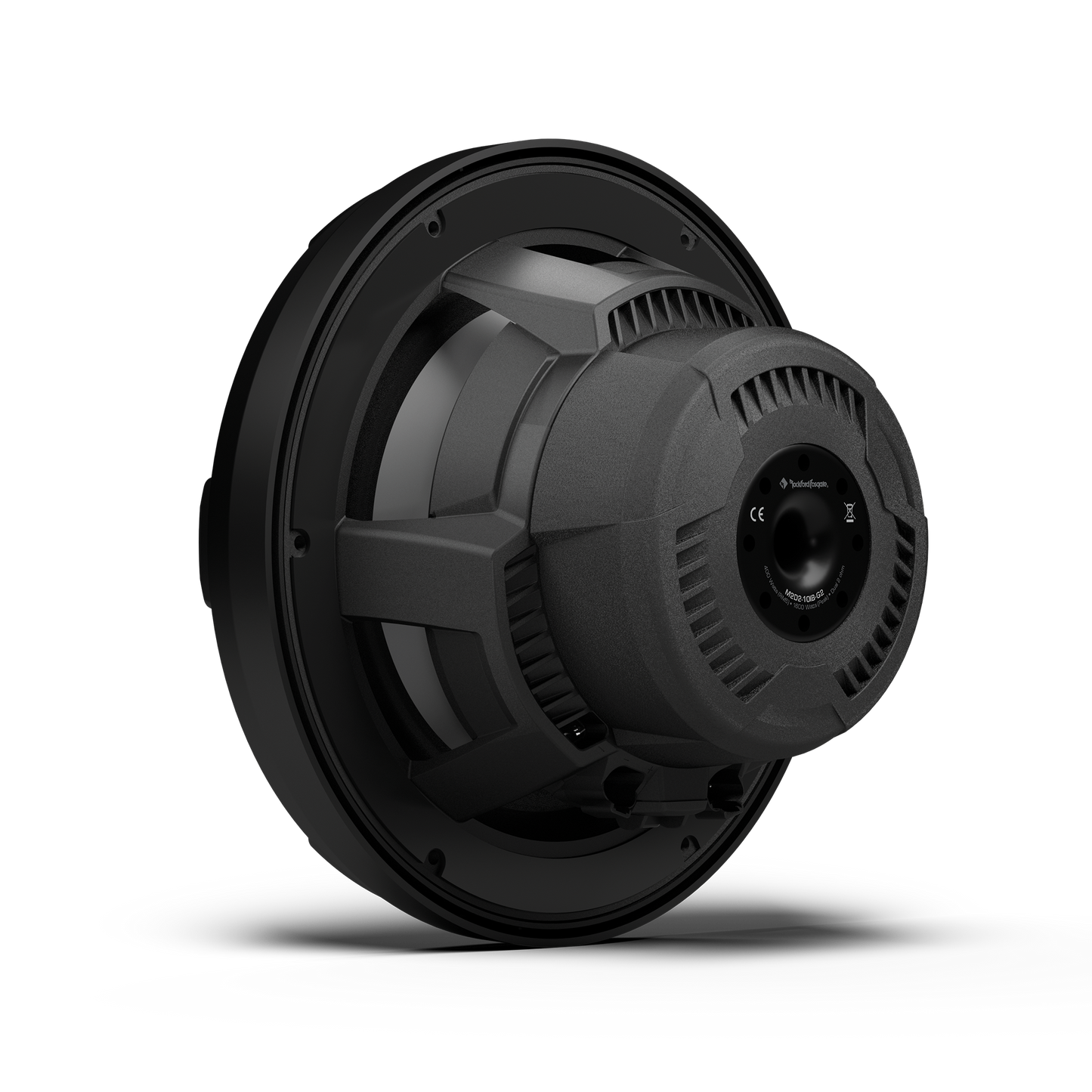 Rockford Fosgate M2 10" DVC 2Ω Color Optix™ Infinite Baffle Marine Subwoofer: Black Gen-2
