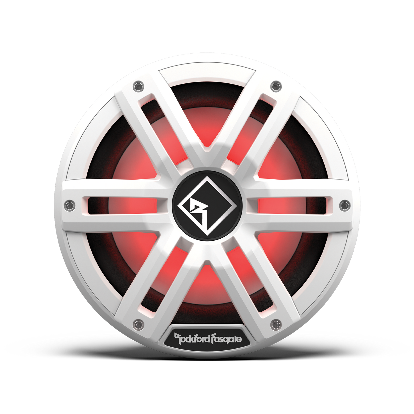 Rockford Fosgate M2 10" DVC 2Ω Color Optix™ Sealed Marine Subwoofer: Black Gen-2