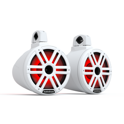 Rockford Fosgate M2 10" Color Optix™ 2-Way Horn Loaded Tower Marine Speakers (pr)