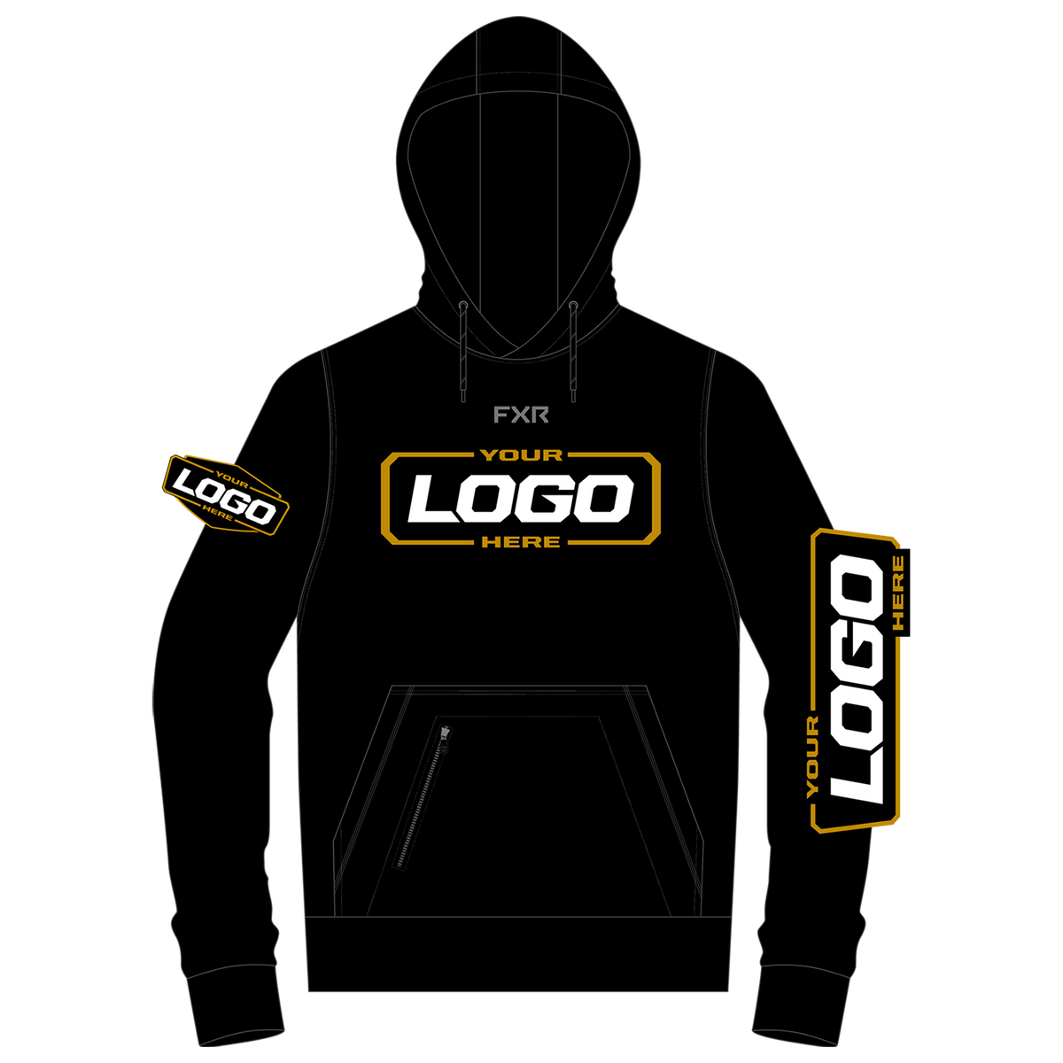 FXR Brandable Tech Pullover Hoodie