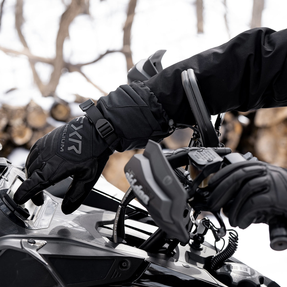FXR Men's Helium Hybrid Gauntlet Gloves