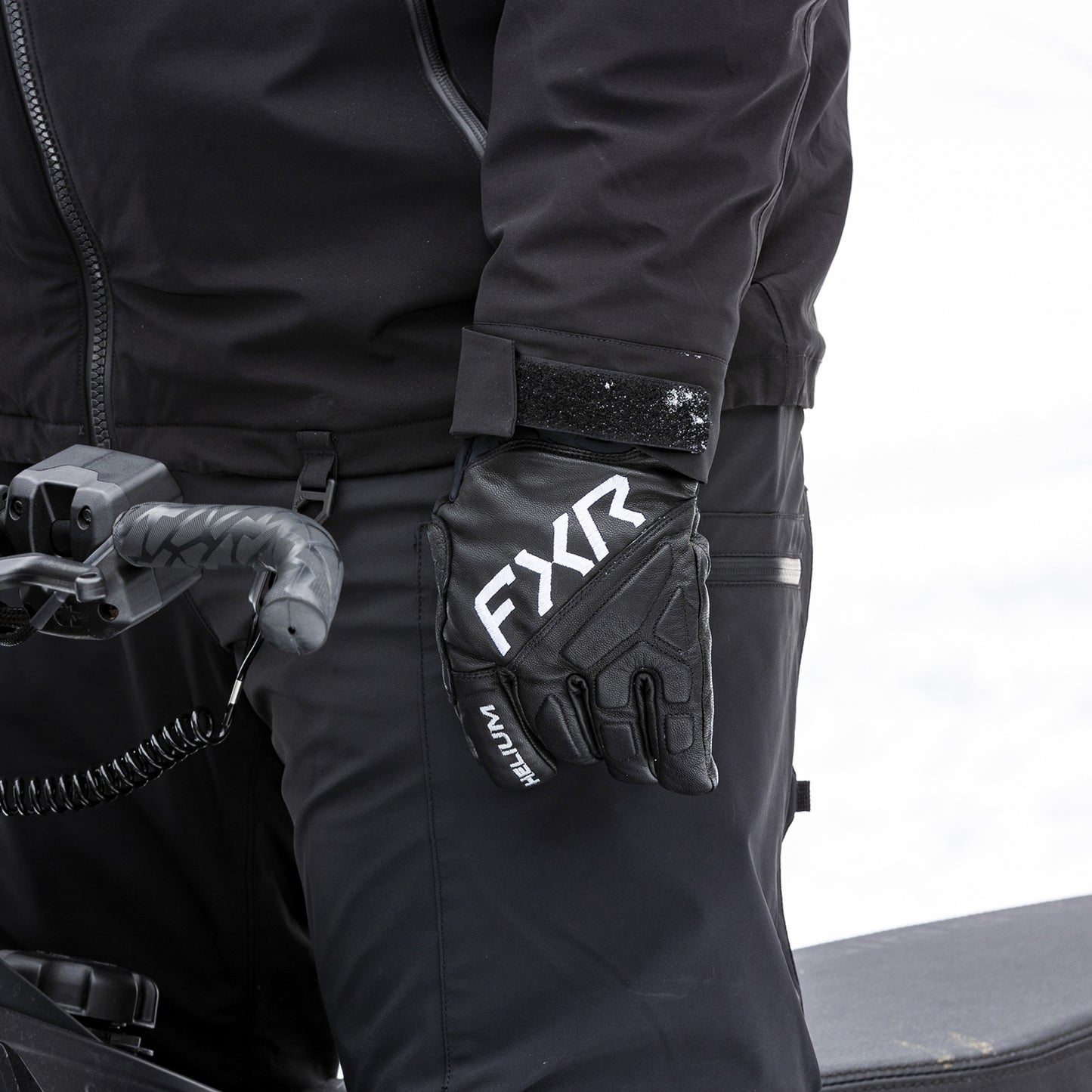 FXR Men's Helium Leather Short Cuff Gloves