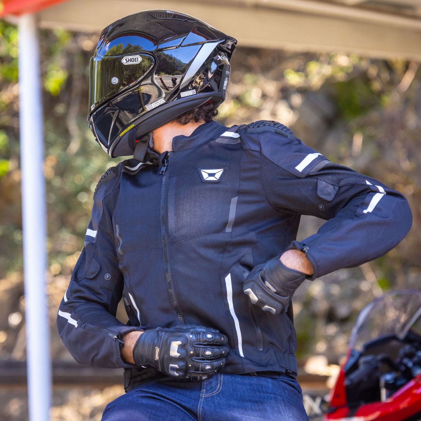 Cortech Mirror Breaker Motorcycle Gloves - Adventure Parts