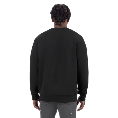 FXR Mitered Cotton Crewneck Sweatshirt