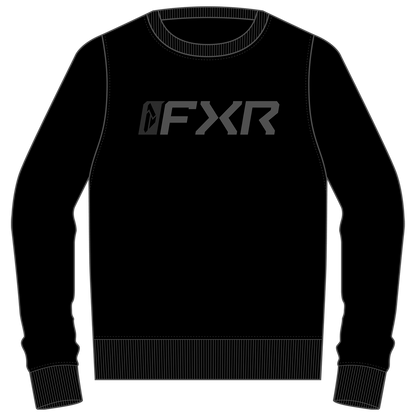 FXR Mitered Cotton Crewneck Sweatshirt