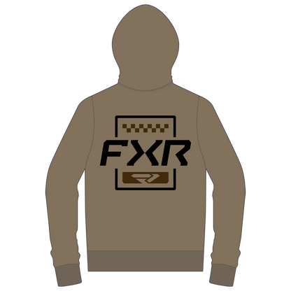 FXR Mitered Cotton Pullover Hoodie