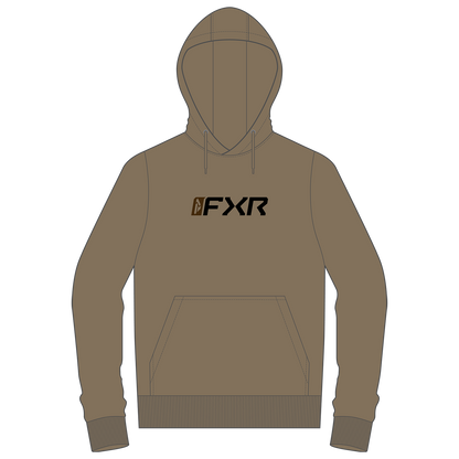 FXR Mitered Cotton Pullover Hoodie