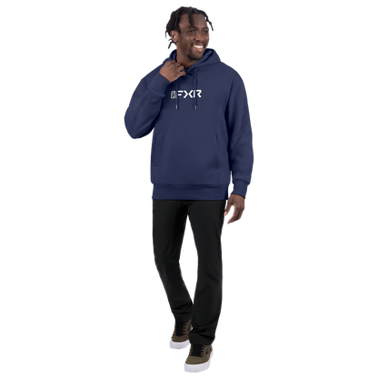 FXR Mitered Cotton Pullover Hoodie