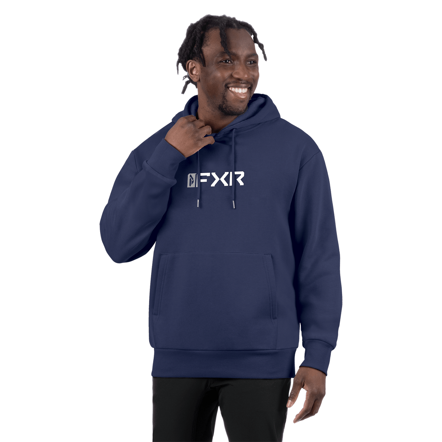 FXR Mitered Cotton Pullover Hoodie