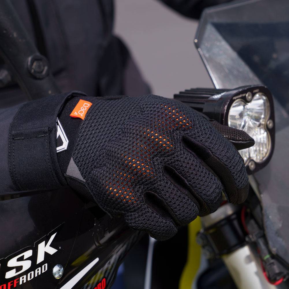 MSR ADV Air Motorcycle Gloves w/ D3O