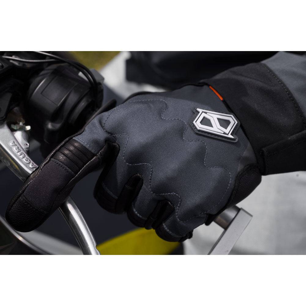 MSR ADV Windblock Motorcycle Gloves w D3O Black M