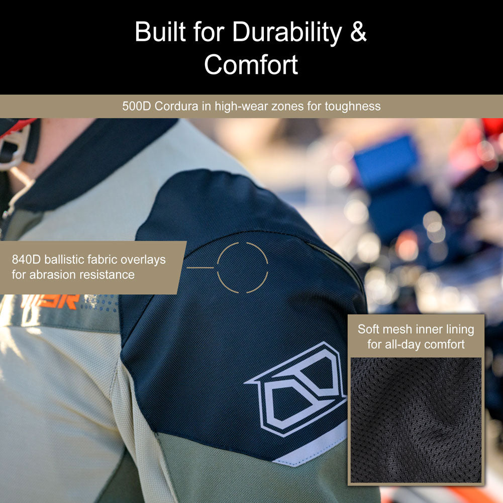 MSR Cryomesh ADV Motorcycle Jacket - Adventure Parts
