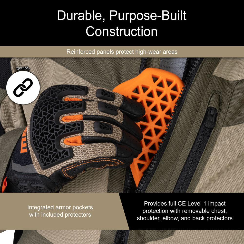 MSR Cryomesh ADV Motorcycle Jacket - Adventure Parts