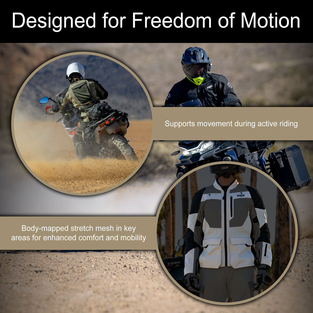 MSR Cryomesh ADV Motorcycle Jacket - Adventure Parts