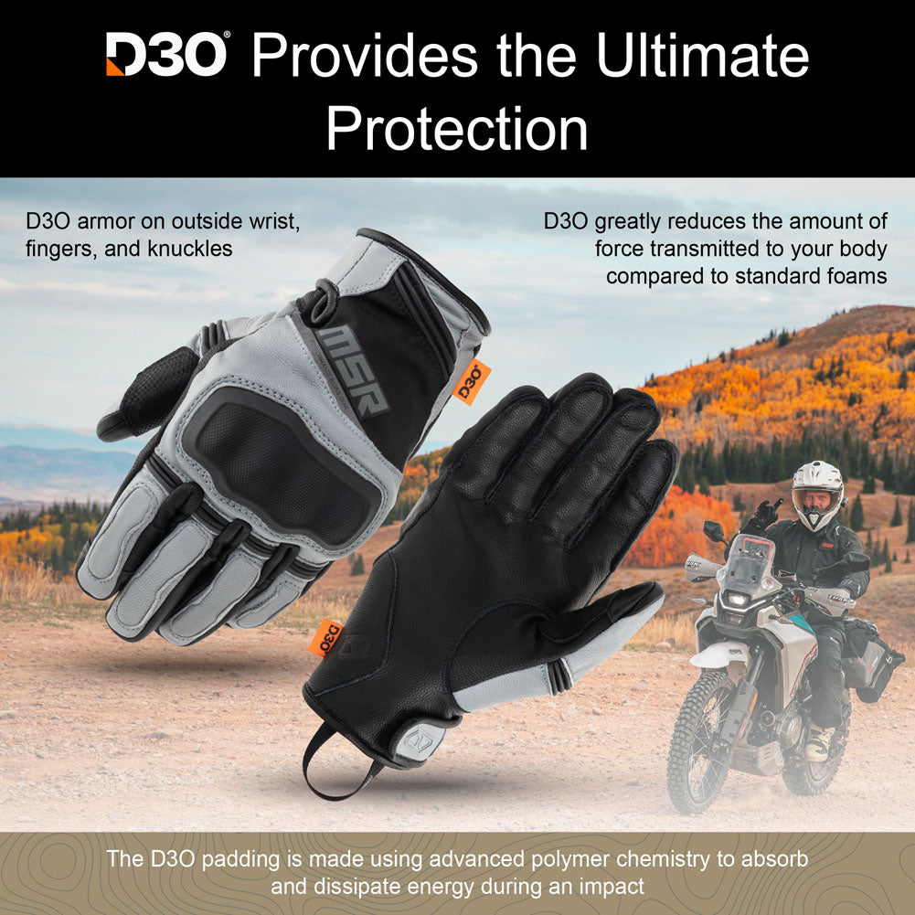 MSR® Gravex Gloves w/D3O