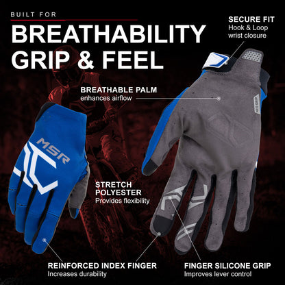 MSR® NXT Grid Motorcycle Gloves