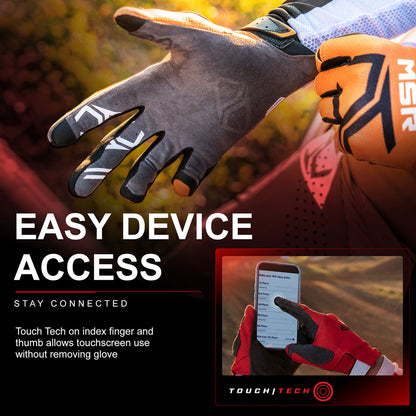 MSR® NXT Grid Motorcycle Gloves