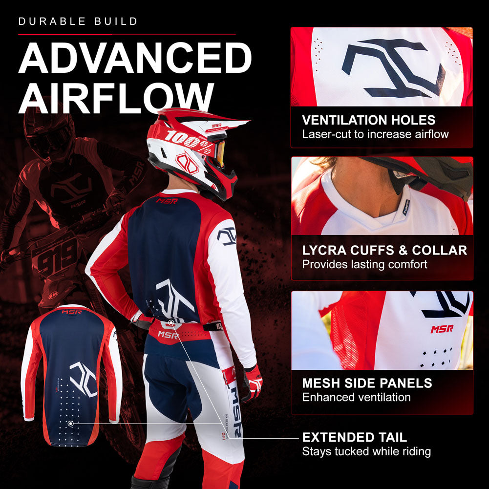 MSR® NXT Grid Motorcycle Jersey
