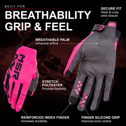 MSR® NXT Preload Motorcycle Gloves