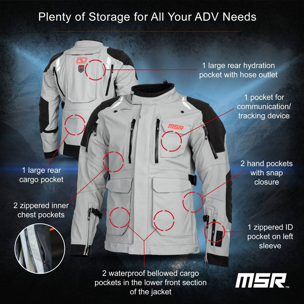 MSR Xplorer ADV Motorcycle Jacket